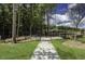Community dog park with secure fencing provides a safe and fun space for pets to play and socialize at 3632 Rail Overlook Dr, New Hill, NC 27562