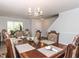 Spacious dining room featuring a large wooden table with elegant chairs and hardwood floors, great for Gathering meals at 4234 Offshore Dr, Raleigh, NC 27610