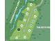 The Estates property map highlighting conservation area and available lots at 441 Lila Dr, Pittsboro, NC 27312