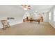 Expansive game room featuring a pool table, natural light, and recreational space at 498 Mountain Laurel, Chapel Hill, NC 27517