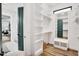 Spacious walk-in closet with custom shelving and ample storage space at 606 Velma Hopkins Ln, Raleigh, NC 27603
