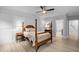 Comfortable bedroom featuring natural light and wood flooring at 623 Cabin Crk, Pittsboro, NC 27312