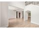 Spacious foyer featuring hardwood floors, chandelier and staircase to second level at 85 Pebble Creek Dr, Franklinton, NC 27525