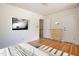 Bedroom featuring hardwood floors, natural light, and a neutral color palette at 1002 Willow Drive Dr # 37, Chapel Hill, NC 27514