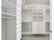 Custom closet with adjustable shelves, drawers, and ample storage space to maximize organization at 10529 Sablewood Dr # 111, Raleigh, NC 27617