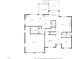 Detailed first-floor floor plan showing the layout of the living spaces, including kitchen, dining and Gathering room at 106 Painted Turtle Ln, Cary, NC 27519