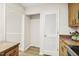 Kitchen featuring stainless steel appliances and wood cabinets at 120 Jo Anne Cir, Cary, NC 27513