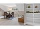 Bright bonus room features neutral decor and built-in shelving at 1374 Patriot Points Way, Fuquay Varina, NC 27526