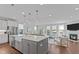 Bright, open kitchen seamlessly connected to the living area, perfect for entertaining at 2012 Sweet Samson St, Wake Forest, NC 27587