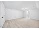 Spacious basement with neutral carpet, perfect for recreational activities or additional living space at 247 Axis Deer Ln, Garner, NC 27529