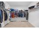 Large walk-in closet with ample storage space and organized shelving units at 247 Axis Deer Ln, Garner, NC 27529