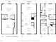 Detailed three-story floor plan layout showcasing room dimensions and overall property layout at 260 Amber Acorn Ave, Raleigh, NC 27603