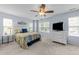 Spacious bedroom with ample natural light at 2950 Settle In Ln, Raleigh, NC 27614