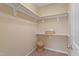 Well-organized walk-in closet with ample shelving space for storage and organizing at 5003 Blue Jack Oak Dr, Cary, NC 27519