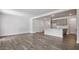 Open living space showcases a well-equipped kitchen and lots of space for relaxing and entertaining at 510 Resteasy Dr, Apex, NC 27539