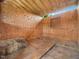 Comfortable horse stall with hay and plywood walls, providing a cozy space for animals at 5200 Pulley Town Rd, Zebulon, NC 27597