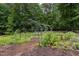 Spacious backyard garden area at 657 Lakeview Dr, Stem, NC 27581