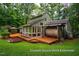 Discover your own custom sauna on an extended deck, perfect for relaxation and wellness at 69 Margaret Pl, Chapel Hill, NC 27516