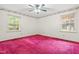 Large bedroom with dual windows allowing ample natural light to fill the room at 6909 Hickory Dr, Raleigh, NC 27603