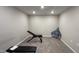 Spacious bonus room with neutral carpet, ceiling light at 803 Courting St, Apex, NC 27523