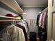 Spacious walk-in closet with ample shelving and storage for all your wardrobe needs at 8620 Brookdale Dr, Raleigh, NC 27613