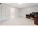 Bright bedroom featuring a closet and desk, ideal for a home office setup at 905 Balmoral Dr, Cary, NC 27511