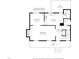 First floor floorplan with dining room, kitchen, Gathering room, foyer and porch at 905 Balmoral Dr, Cary, NC 27511