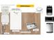Kitchen and bathroom selections featuring cabinets, lighting, sinks, and stainless steel appliances at 10517 Brookside Reserve Rd, Raleigh, NC 27614