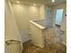 Staircase with plush carpeting and a view of the upstairs hallway at 10517 Brookside Reserve Rd, Raleigh, NC 27614