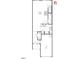 First floor plan featuring the living room, kitchen, and garage at 10564 Brookside Reserve St, Raleigh, NC 27614
