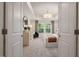 A relaxing main bedroom with a tray ceiling and ensuite bathroom access at 1215 Everton Ave, Durham, NC 27703