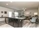 An open floor plan merges the kitchen and living room, offering a convivial, shared living space at 1234 Sirius Drive Lot 31 Dr, Sanford, NC 27330