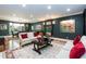 Open-concept living room featuring stylish furnishings and ample natural light at 126 Solterra Way, Durham, NC 27705