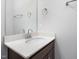 Close-up of bathroom sink and countertop at 1517 Tamarisk Ln, Durham, NC 27703