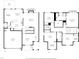 An overhead view of the house plan, delineating space arrangement and dimension details at 1720 Laurel Park Pl, Cary, NC 27511