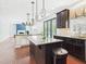 Spacious kitchen boasts stainless steel appliances, granite countertops, and a large island at 1728 Callandale Ave, Cary, NC 27518