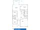 Floor plan showcasing a spacious layout including a large great room, primary suite, and two additional bedrooms at 1995 Meadowview Dr, Graham, NC 27253