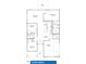 Layout displays open-concept design of kitchen, great room, bedrooms and convenient garage access at 1998 Meadowview Dr, Graham, NC 27253