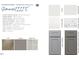 Somerset III E interior finish selections featuring kitchen and bath quartz, tile, and cabinet samples at 1998 Meadowview Dr, Graham, NC 27253