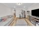 Finished basement offering ample living space and a home gym at 2721 Jazzy St, New Hill, NC 27562