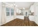 Eat-in kitchen with stainless steel appliances and bar seating at 307 Millbrook Dr, Pittsboro, NC 27312