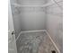 A functional walk-in closet with wire shelving to maximize storage and organization at 401 Coalinga Ln # 106, Raleigh, NC 27610