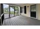 Large screened porch providing a comfortable outdoor living space at 419 Jera Dr, Garner, NC 27529