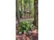 View of a tree house nestled amongst trees, providing a space for outdoor adventure at 4329 Hawksong Pl, Cary, NC 27518