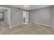 Spacious bedroom with carpet and a ceiling fan at 4658 Fawnbrook Cir, Raleigh, NC 27612