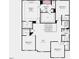 Detailed floorplan of the home's second floor at 535 Claftin St, Sanford, NC 27330