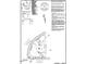 Detailed property map highlighting lot lines and dimensions at 535 Claftin St, Sanford, NC 27330