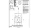 Detailed property survey showing the lot dimensions, setbacks, and proposed house location at 539 Claftin St, Sanford, NC 27330