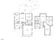 Detailed floor plan showing layout, dimensions, and features of the home on both the first and second floors at 5608 Scottish Hills Dr, Holly Springs, NC 27540