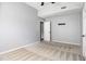 Spacious bedroom with carpet and a ceiling fan at 5637 Yates Garden Ln, Raleigh, NC 27606